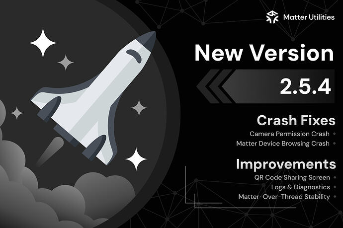 Matter Utilities-v254 announcement
